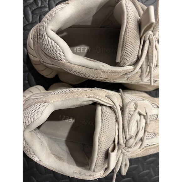 Rare Pre-Owned Adidas Yeezy 500 Taupe Light Men Size 9.5 700 v3 350 blush cream main image 7